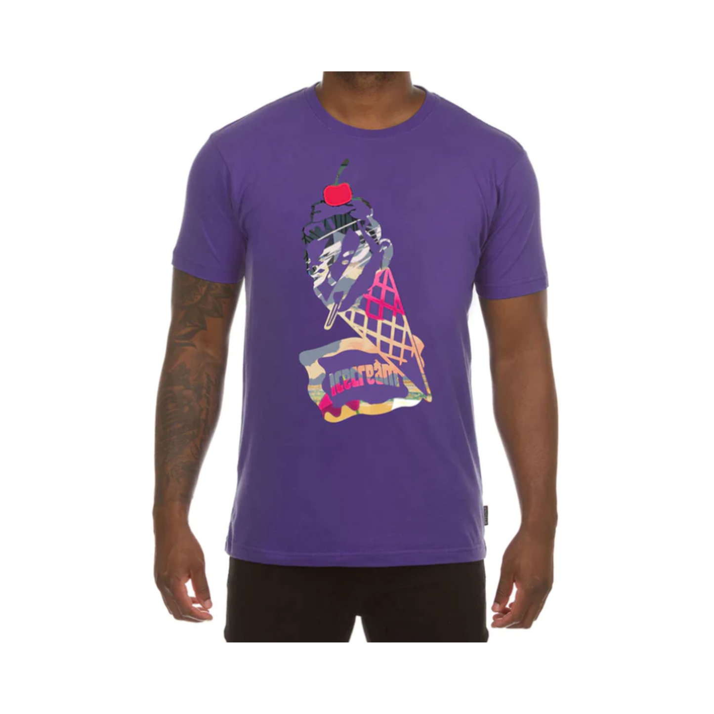 ICE CREAM CUCUMBER SS TEE 'PURPLE'