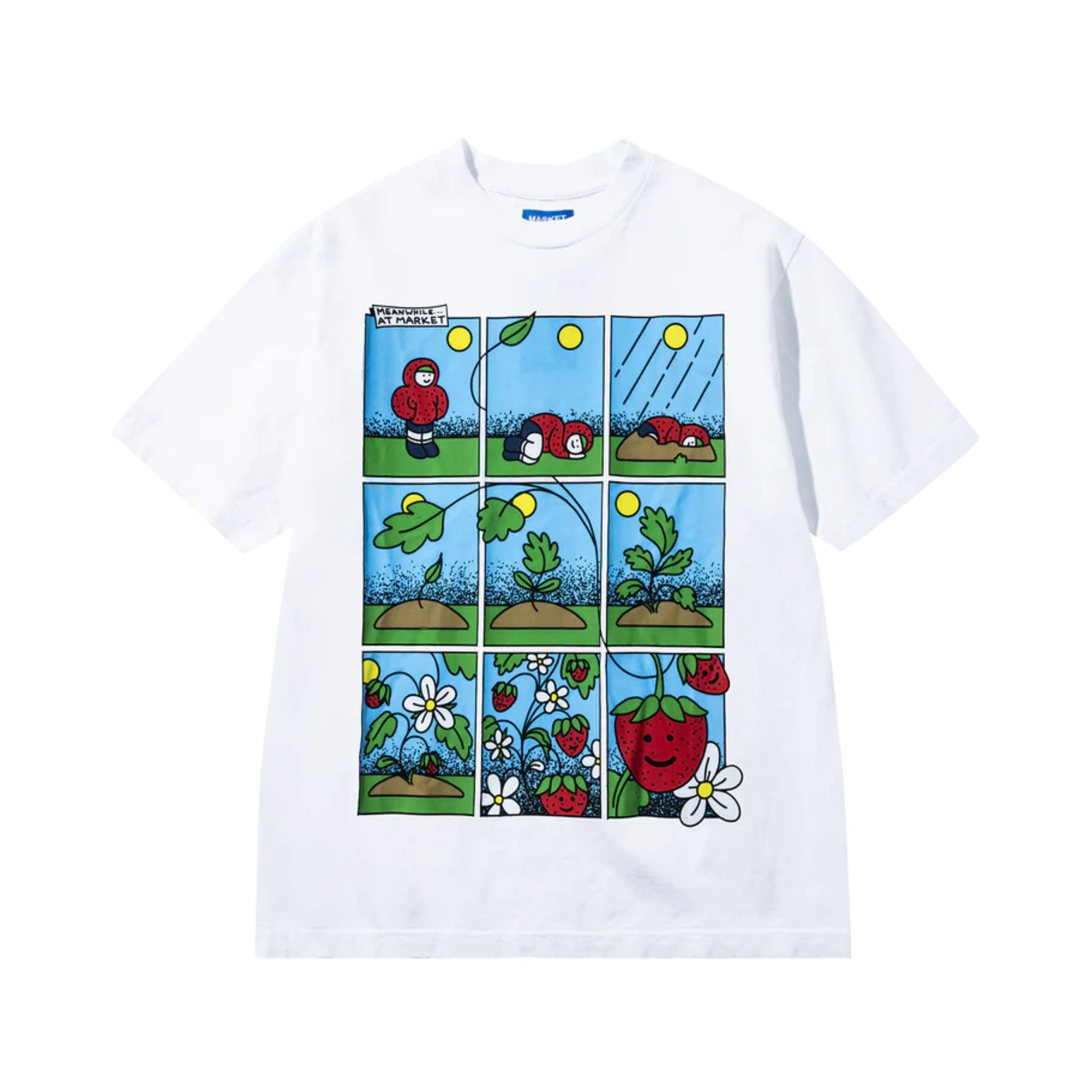 MARKET ABUNDANCE COMIC T-SHIRT