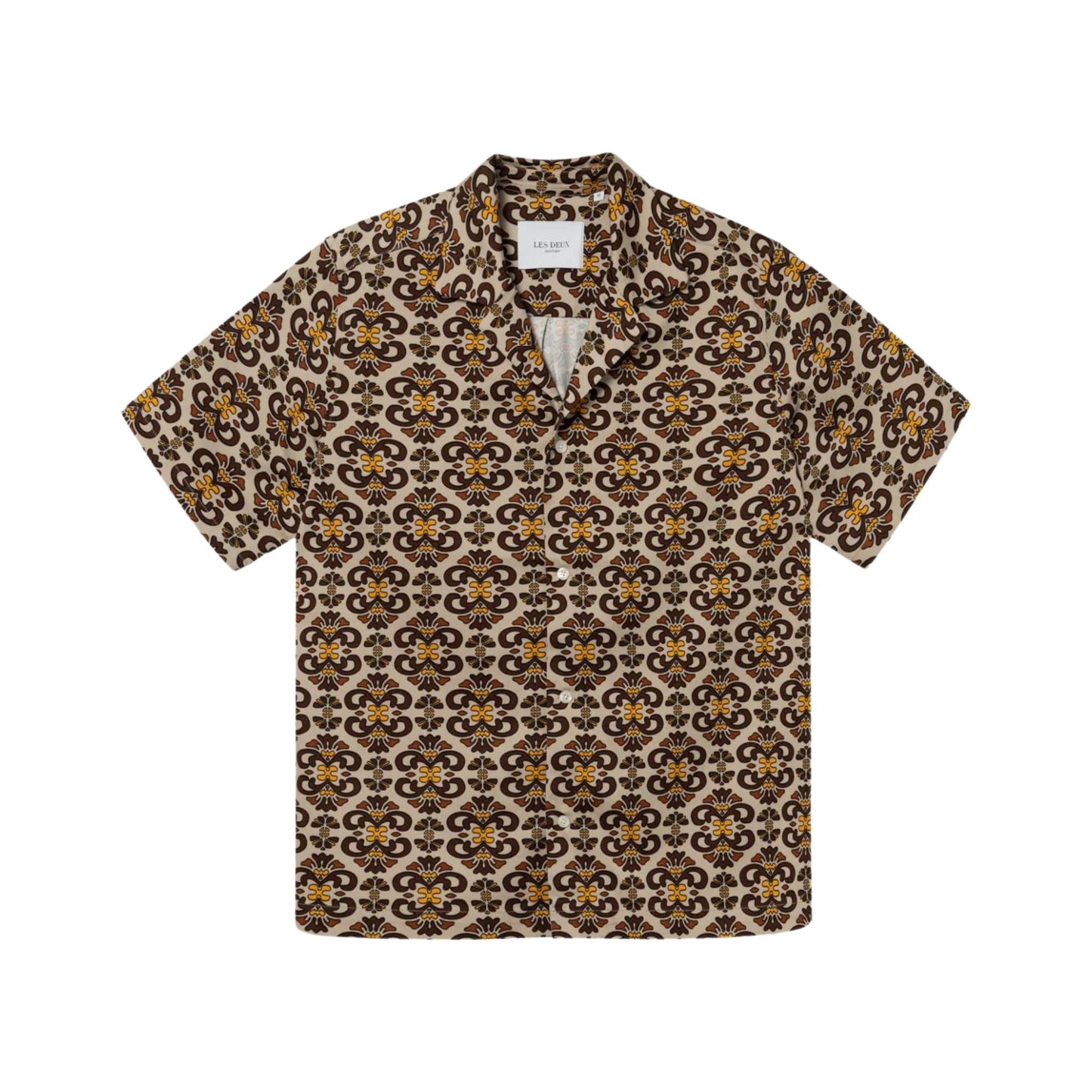 LES DEUX HENDRIX AOP SS SHIRT