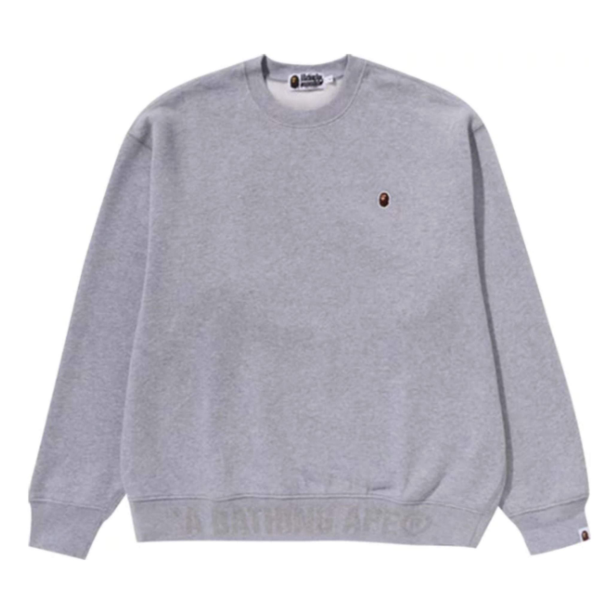 BAPE APE HEAD ONE POINT CREWNECK