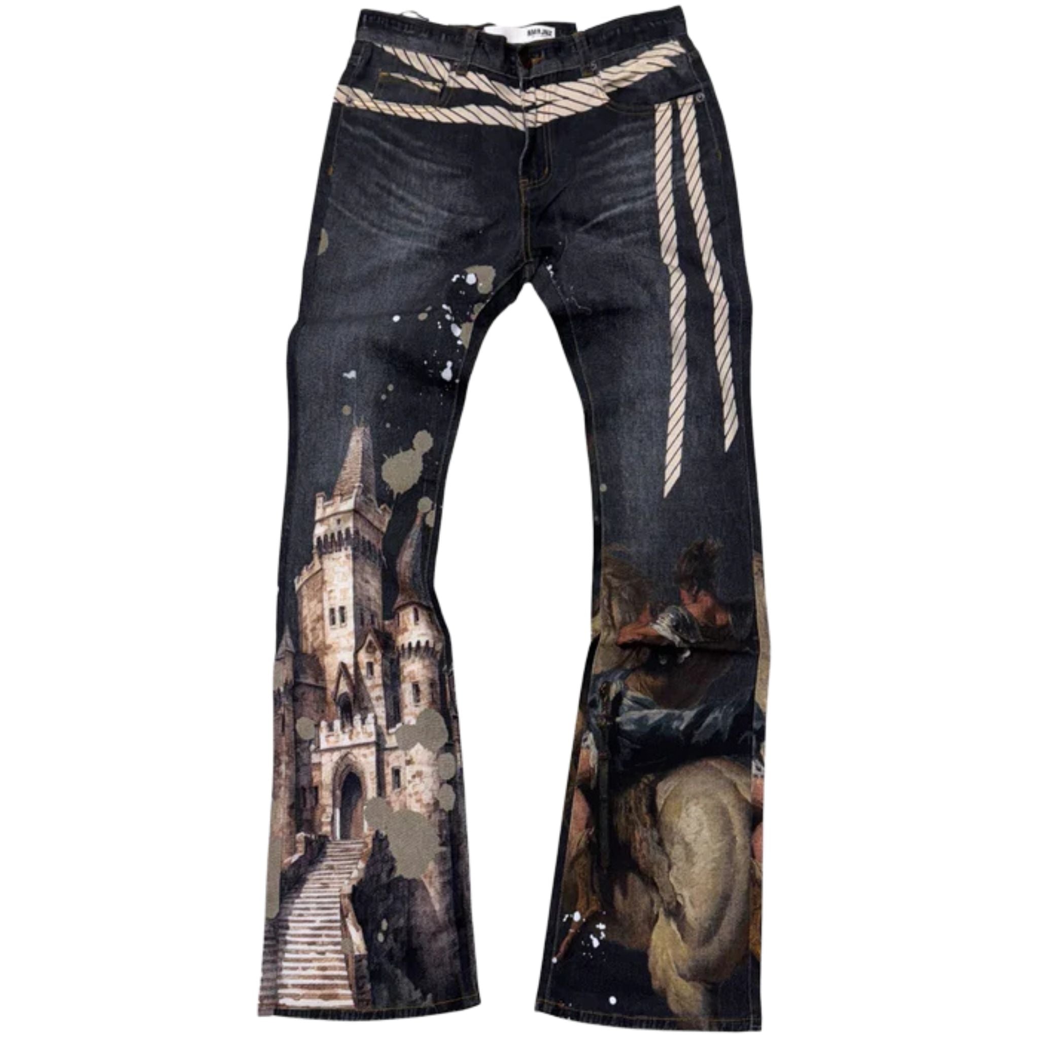ARMOR JEANS RM203SK-2 DIGITAL PRINT STACKED JEANS