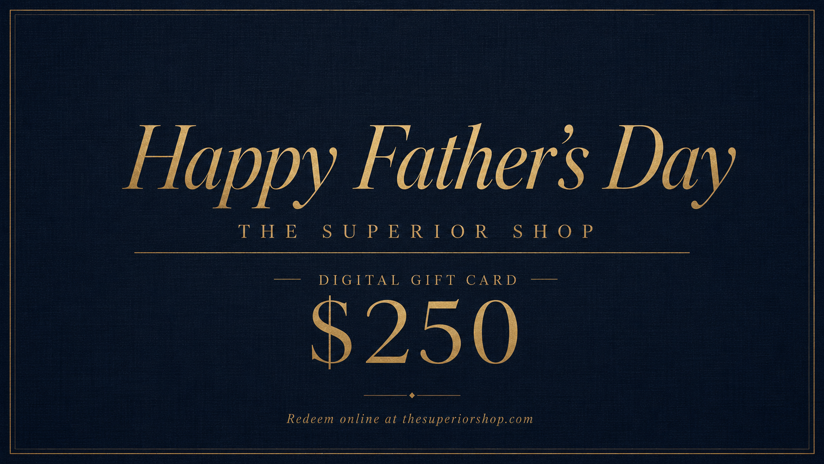 The Superior Shop Gift Card