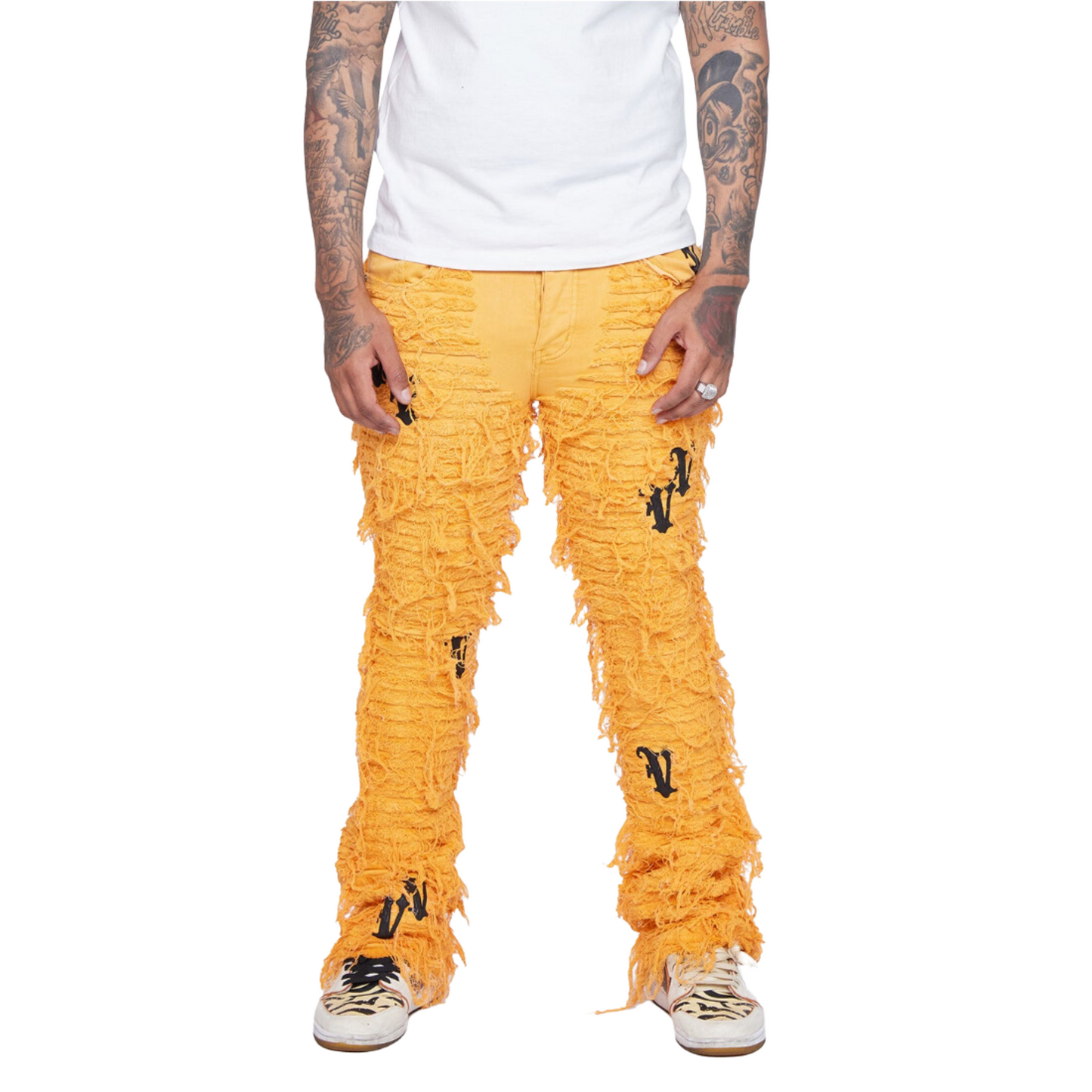 VALABASAS "V-IRONIC" DENIM Stacked