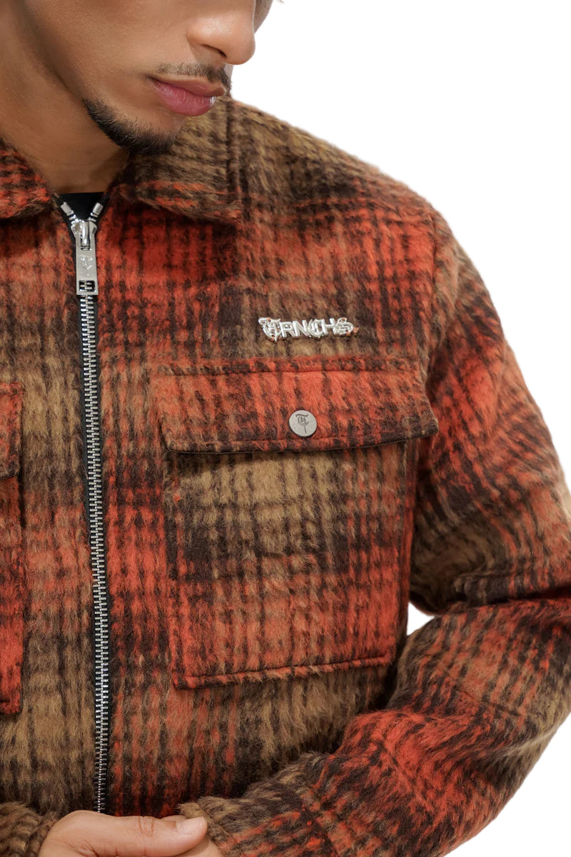 Trnchs Blaze Jacket Orange Jacket