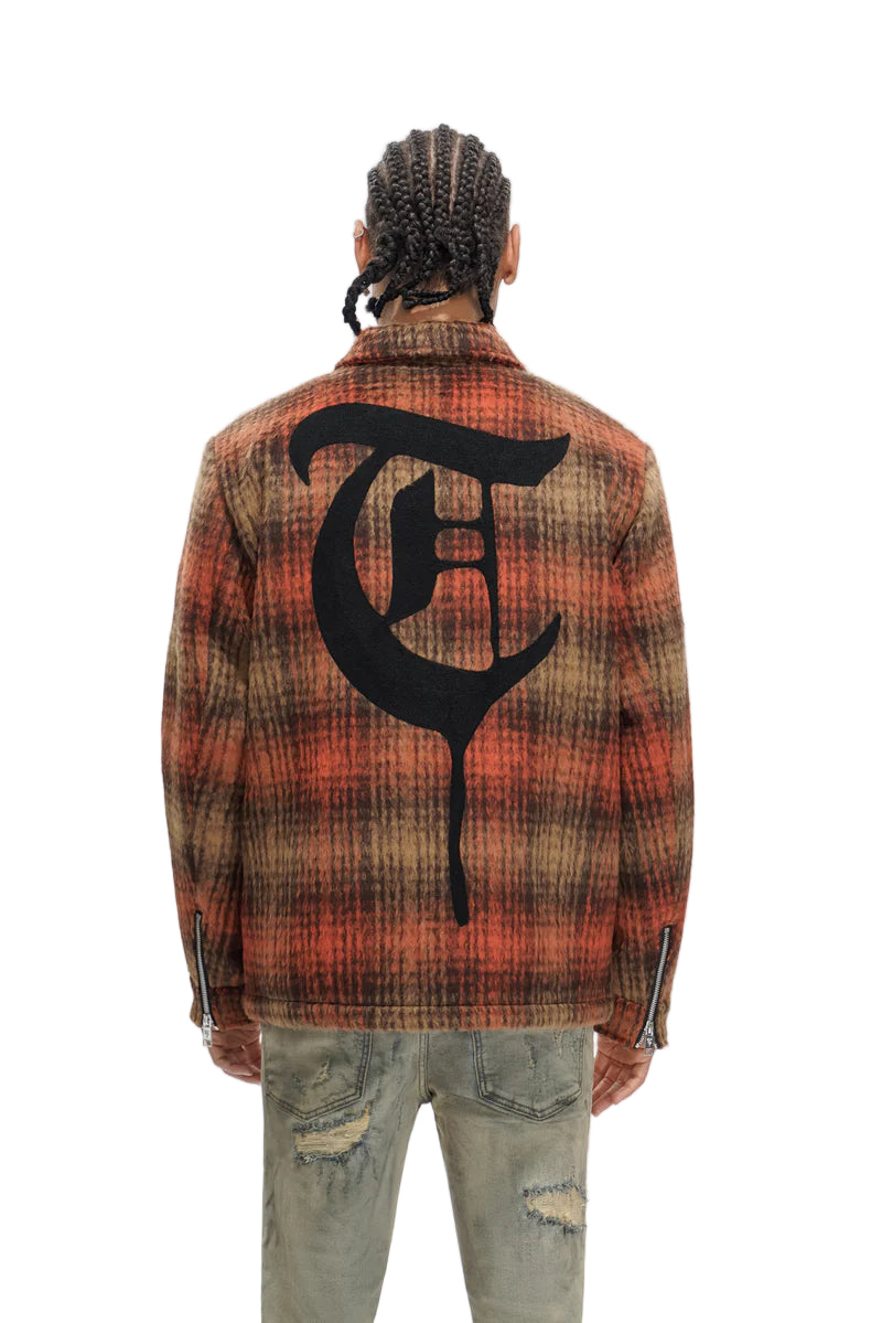 Trnchs Blaze Jacket Orange Jacket