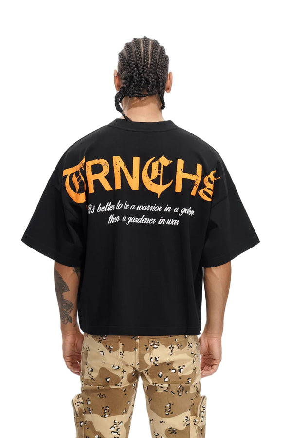 TRNCHS | Warrior In The Garden Tee (Vintage Black)