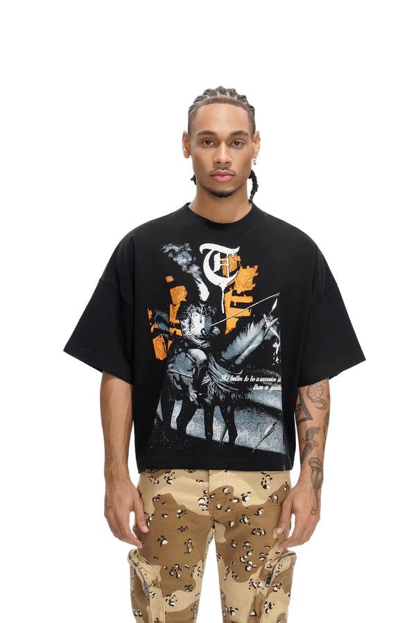 TRNCHS | Warrior In The Garden Tee (Vintage Black)