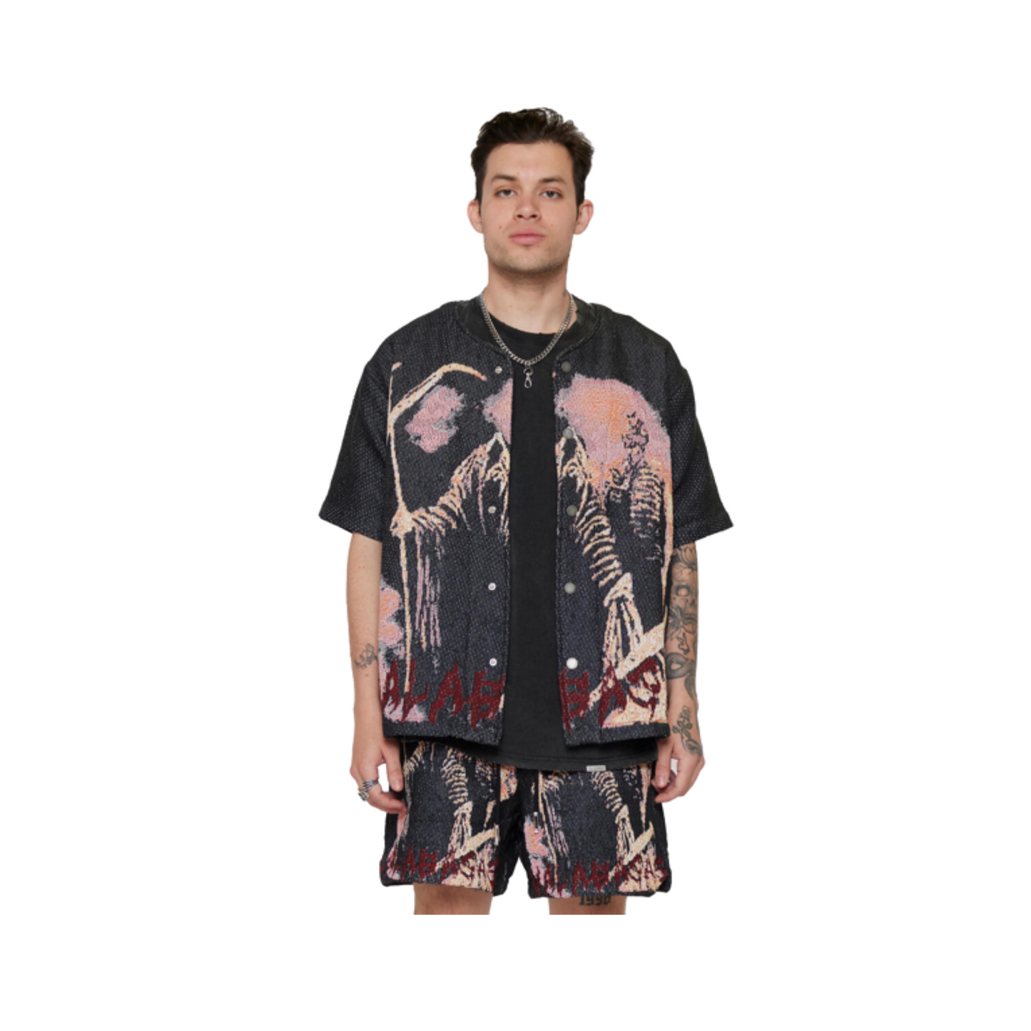 VALABASAS "GHOST HAND" TAPESTRY SHIRT"