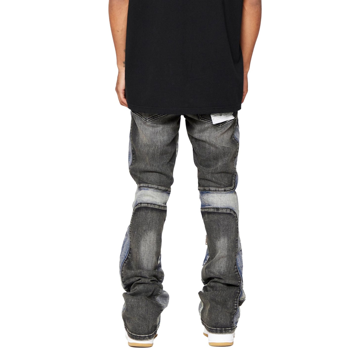 VALABASAS "DUAL SOLDIER" DENIM STACKED