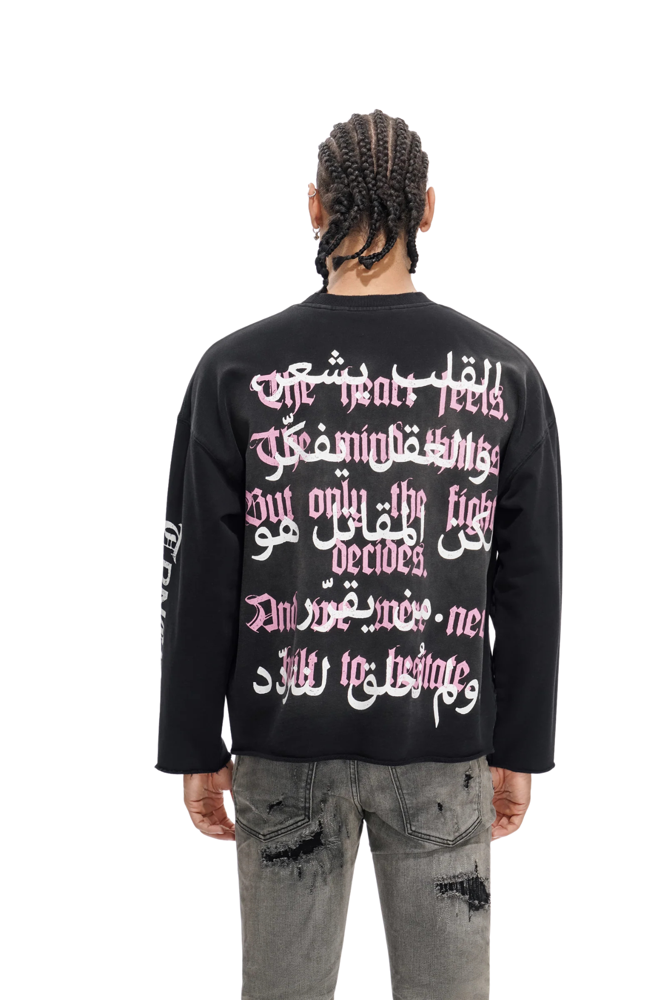 TRNCHS | Heart & Mind Sweater (Black)