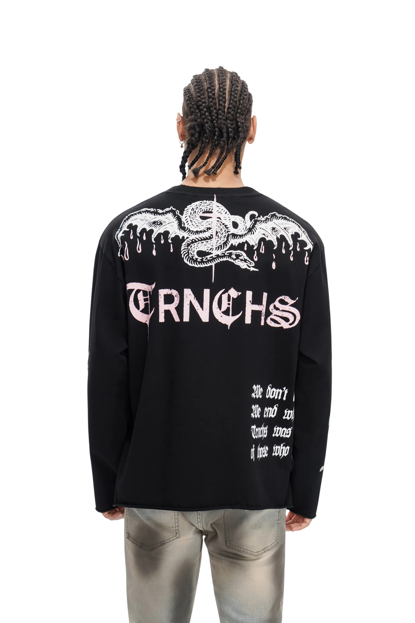 TRNCHS | Built By Blood Long Sleeve (Black)