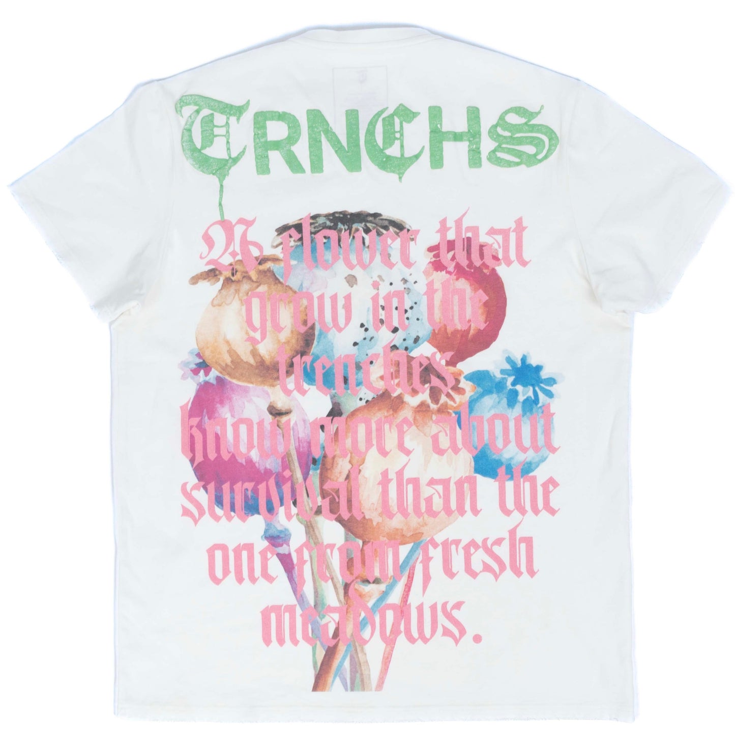 TRNCHS FLOWER TEE