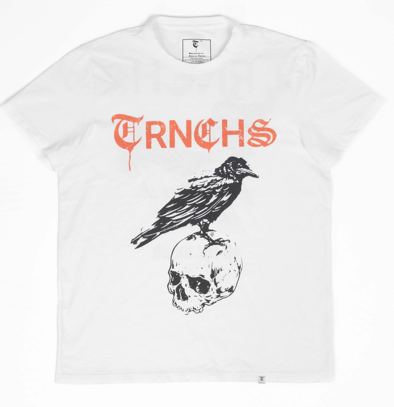 TRNCHS BLACK RAVEN & SKULLS TEE