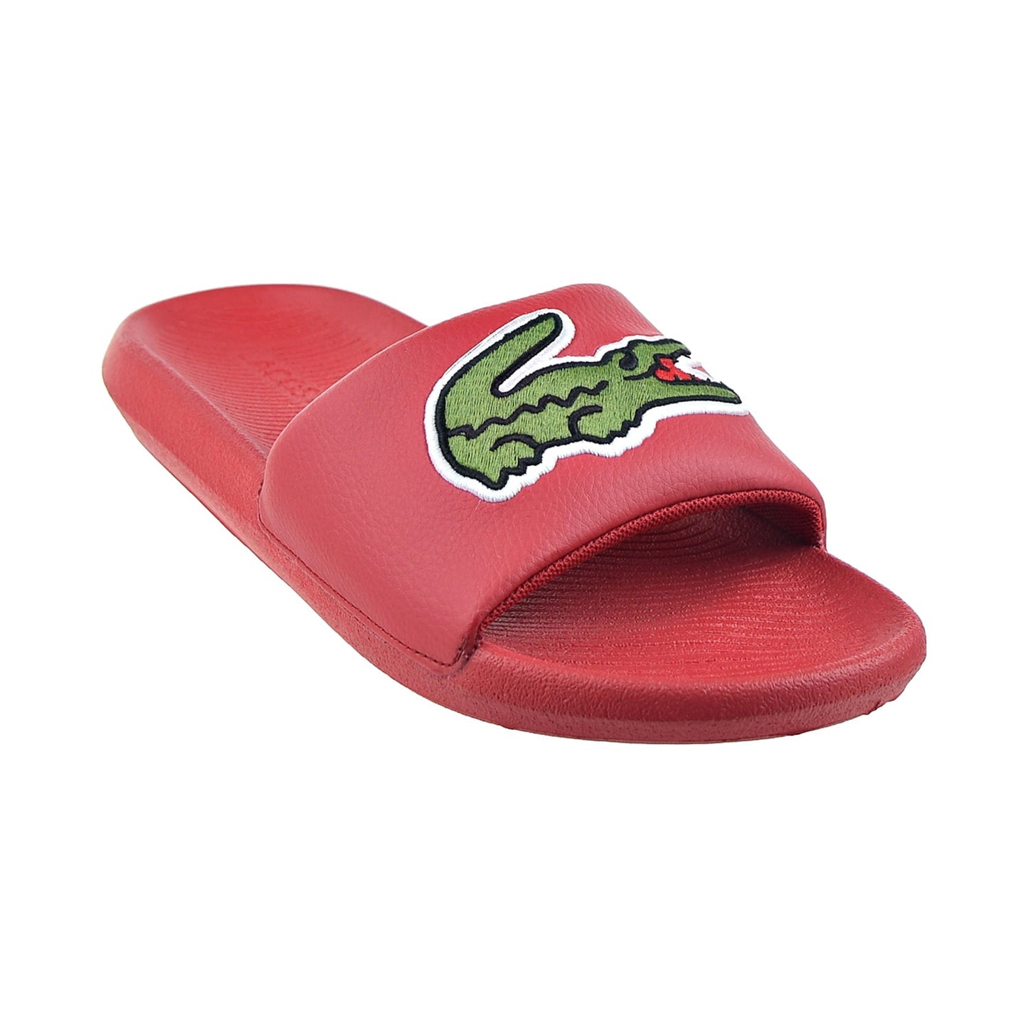 Lacoste Men's Croco Synthetic Slides