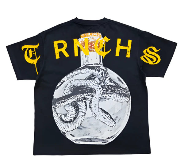 TRNCHS | Strike First Tee (Black)