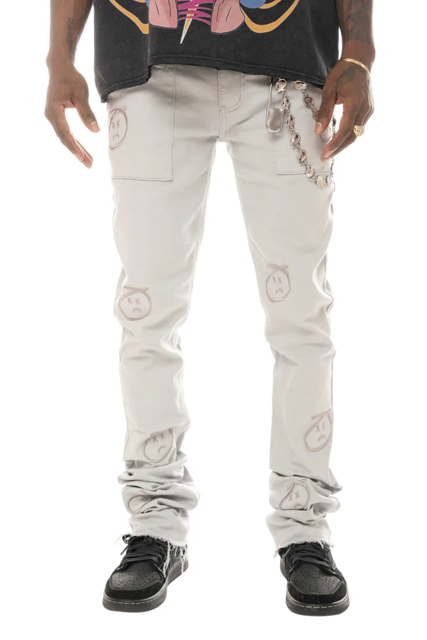DON'T LET MOM FIND OUT STACKED DENIM