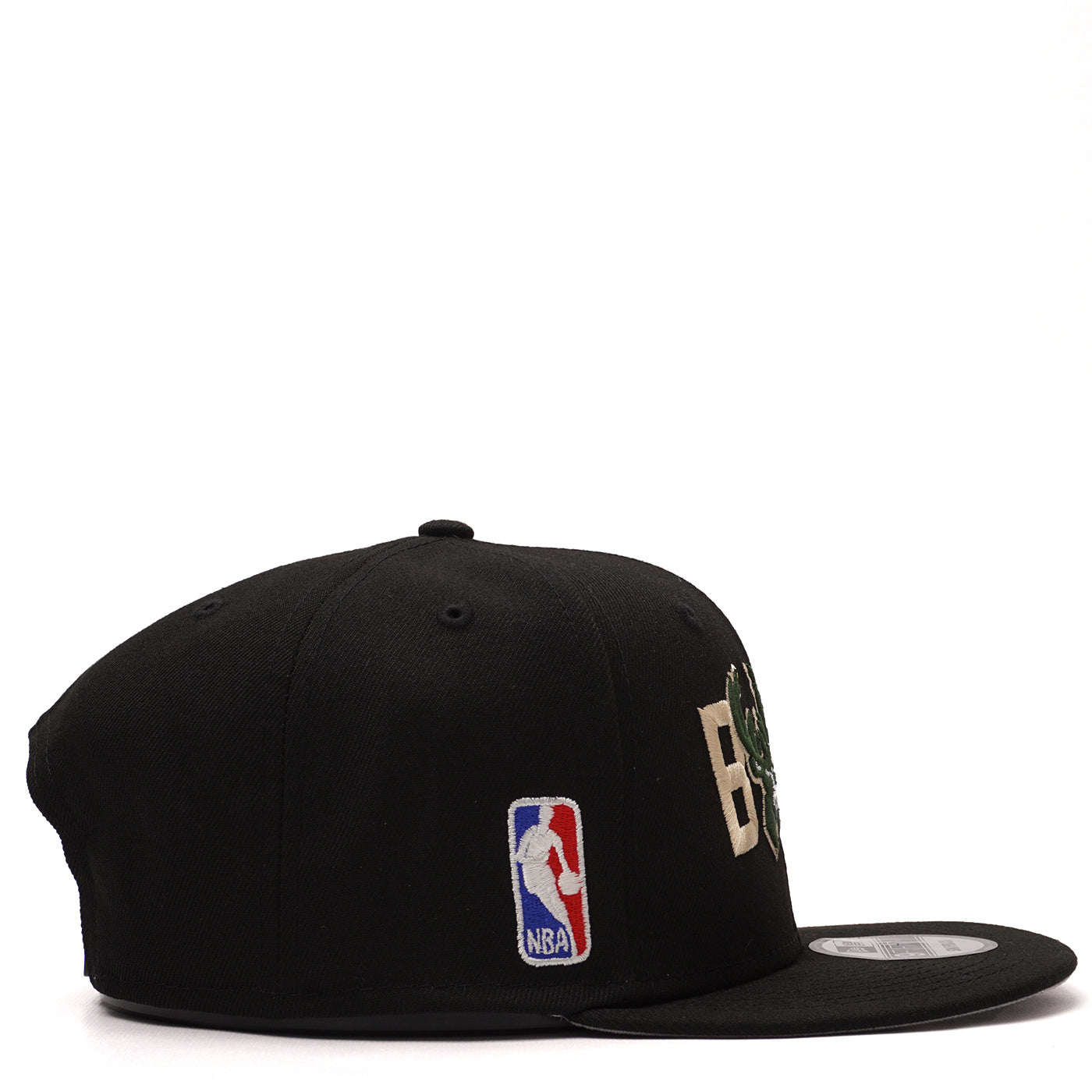 NEW ERA BUCKS LOGO BLEND 9FIFTY SNAPBACK HAT