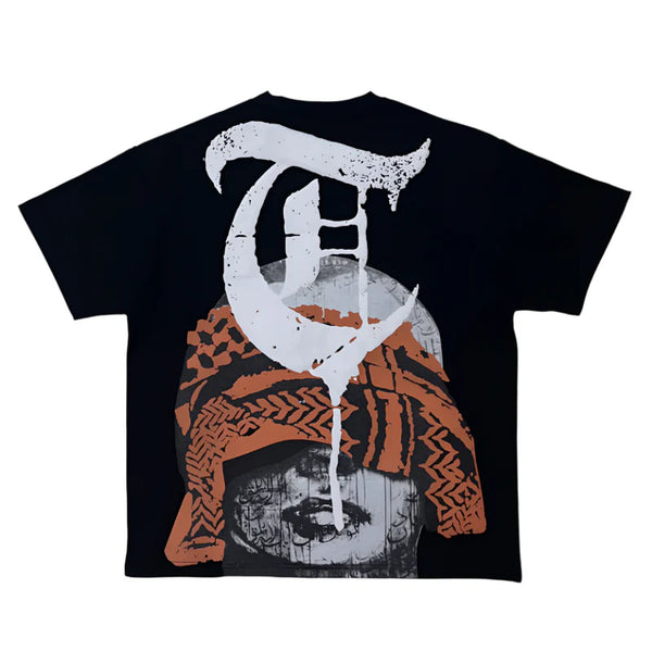 TRNCHS | Sight Of The Shore Tee (Washed Black)