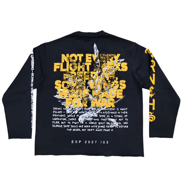 TRNCHS | Wings For War Long Sleeve (Black)