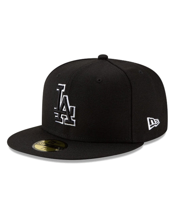 New Era Los Angeles Dodgers 59FIFTY fitted hat, black