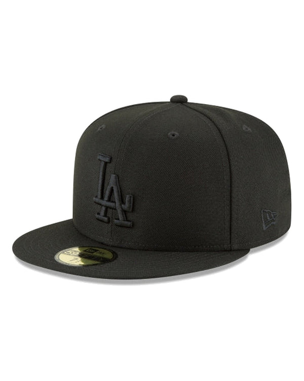 New Era Los Angeles Dodgers 59FIFTY fitted hat, blackout