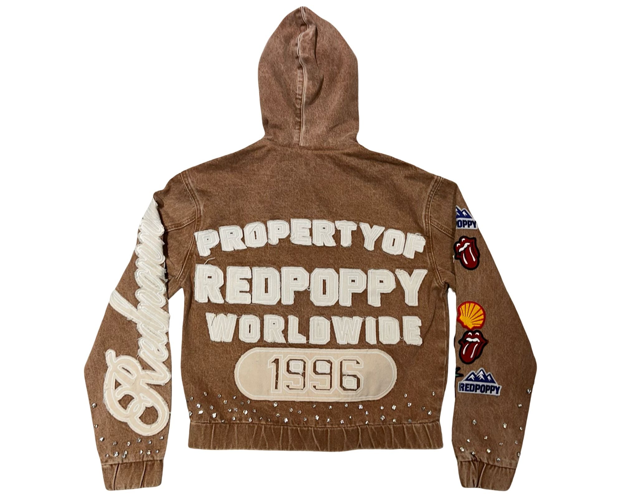 Red Poppy Brown Jacket