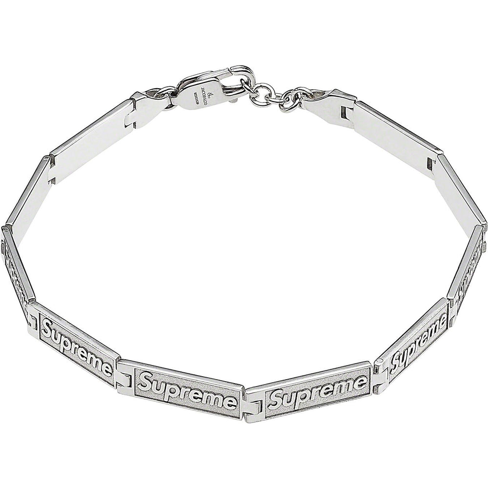 Supreme®/Jacob & Co Logo Link Bracelet