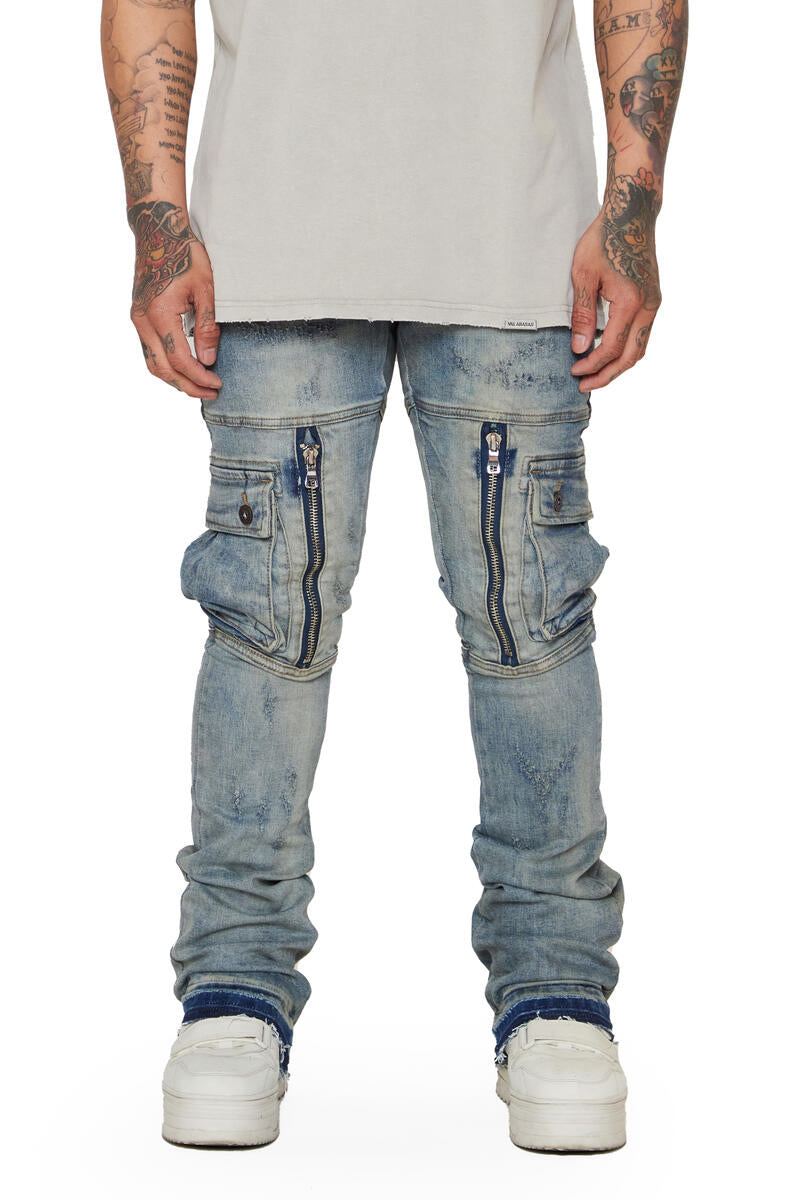 VALABASAS STACKED “Ocean” BLACK