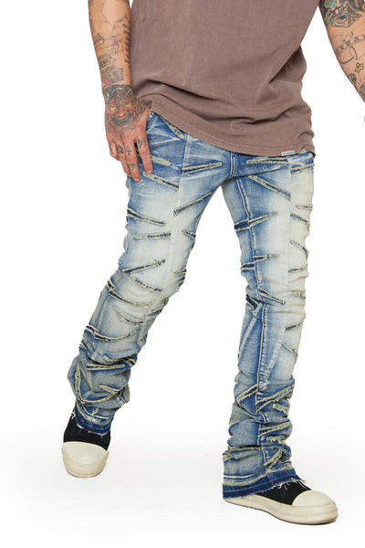 VALABASAS "SABER" DENIM STACKED