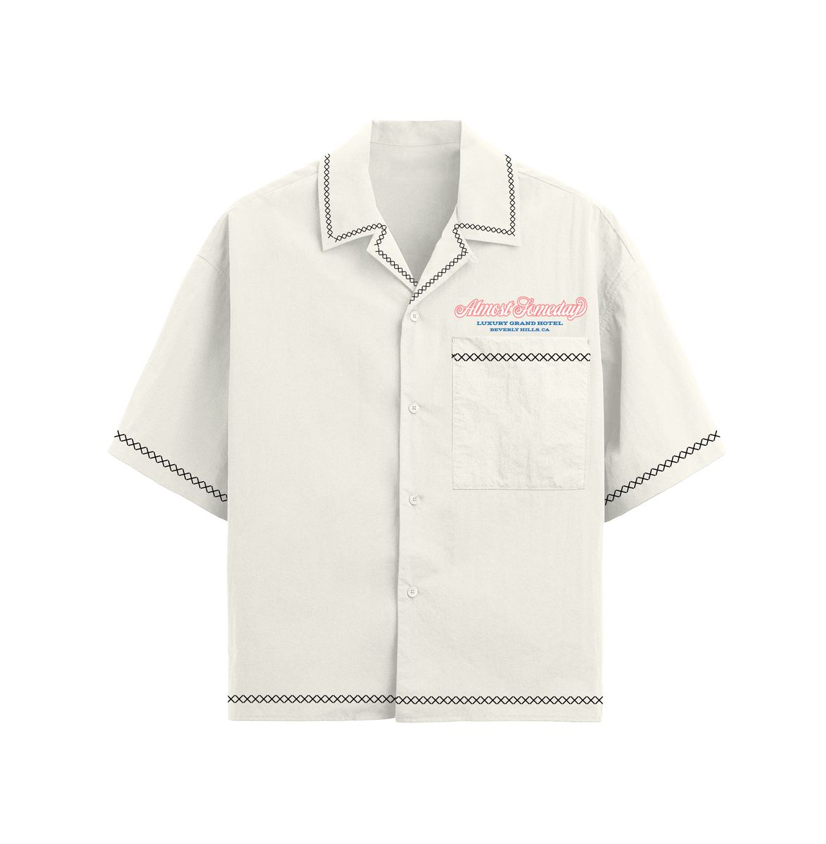 ALMOST SOMEDAY LUX BUTTON UP