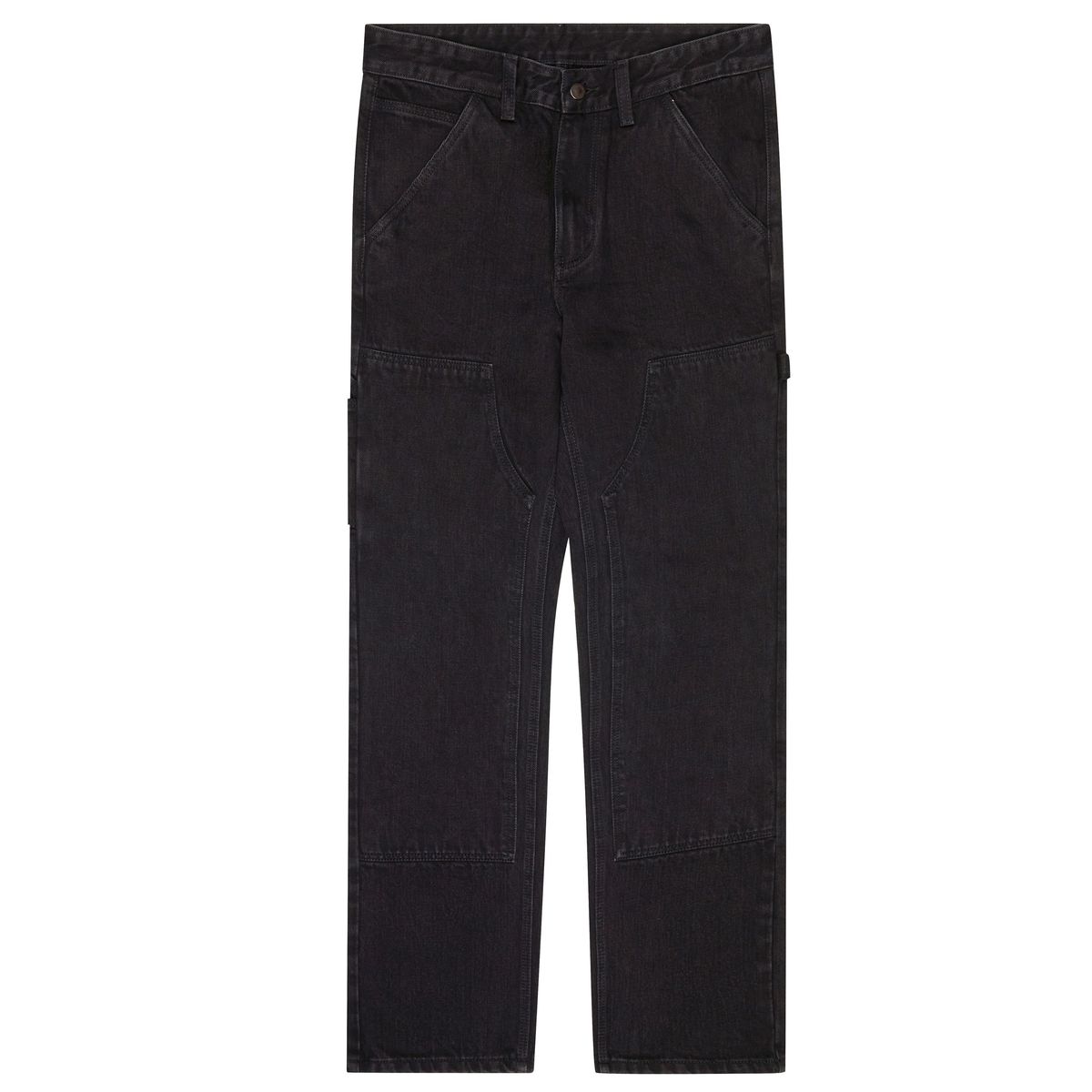 "RANCHER" STRAIGHT LEG DENIM - BLACK