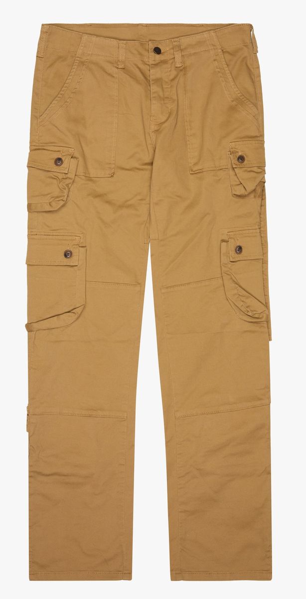 "DUAL" CARGO PANTS - KHAKI