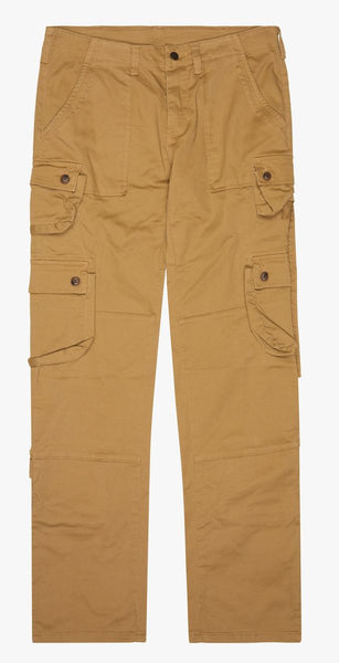 "DUAL" CARGO PANTS - KHAKI