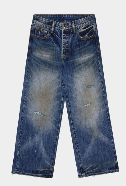 "LAB" STRAIGHT DENIM