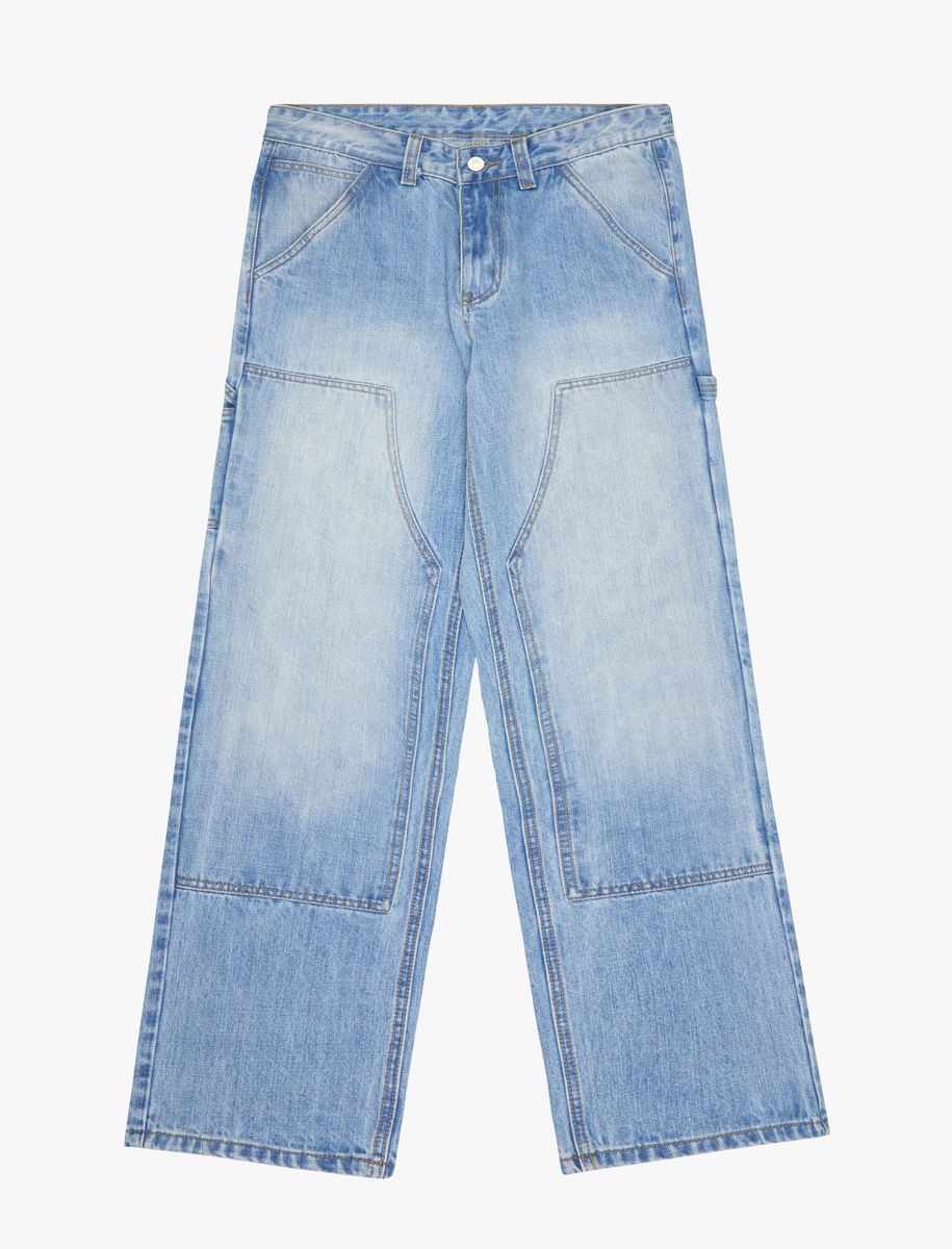 "RANCHER" STRAIGHT LEG DENIM - BLUE