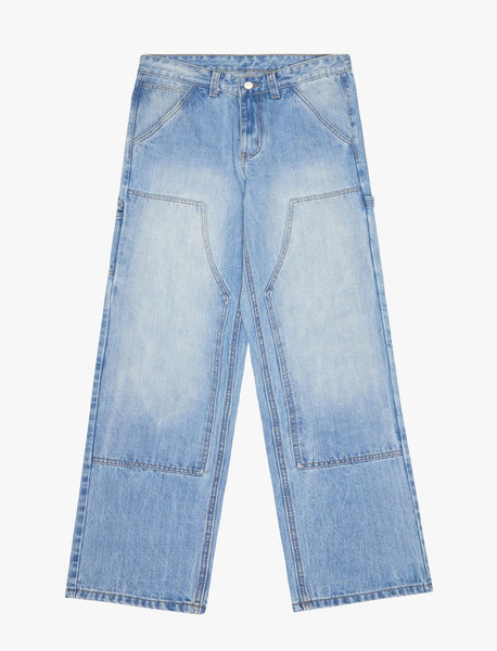 "RANCHER" STRAIGHT LEG DENIM - BLUE