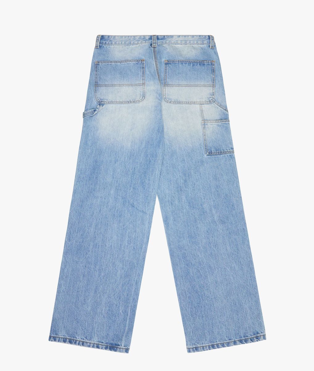 "RANCHER" STRAIGHT LEG DENIM - BLUE