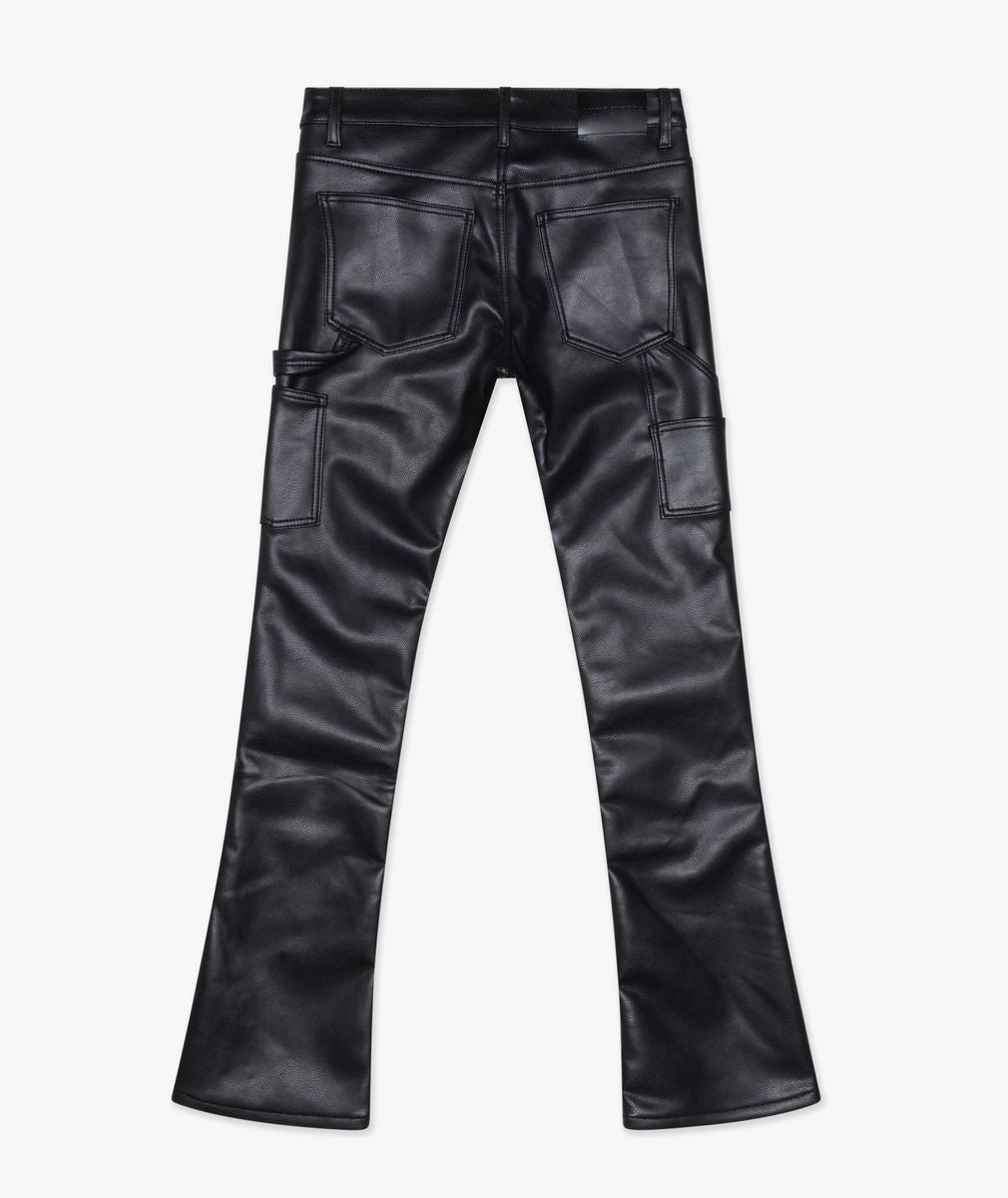 "CUERO" STACKED - BLACK