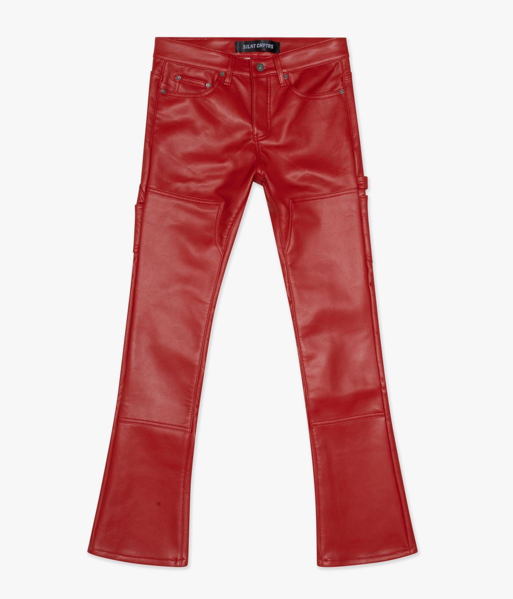 "CUERO" STACKED - RED