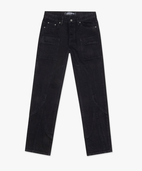 "ALGUERO" STRAIGHT - BLACK