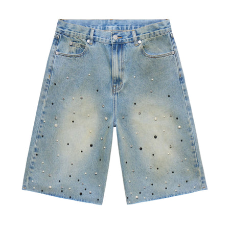 HOMME+FEMME GEMSTONE DENIM Shorts