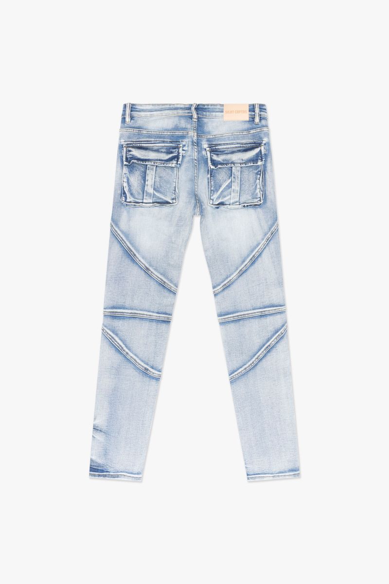 "MODEM"BLUE WASHED - BLUE