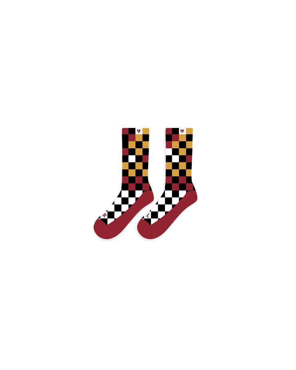 RED LETTERS Building Blocks Socks