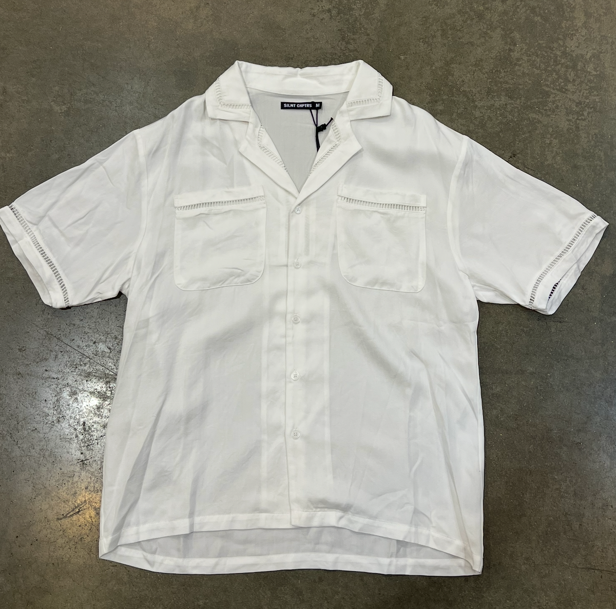"VIBES" BUTTON DOWN