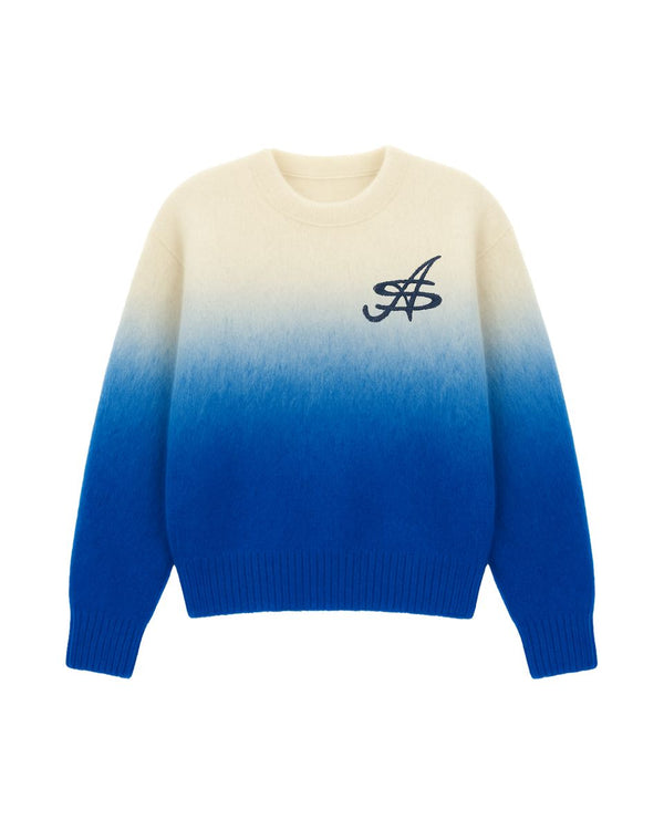 ALMOST SOMEDAY MOHAIR GRADIENTSWEATER