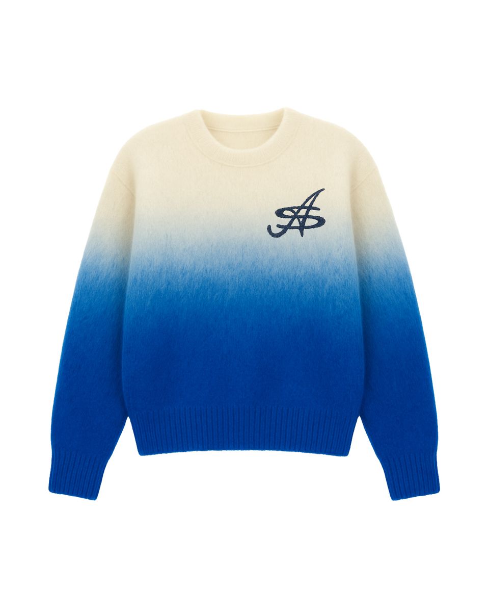 ALMOST SOMEDAY MOHAIR GRADIENTSWEATER