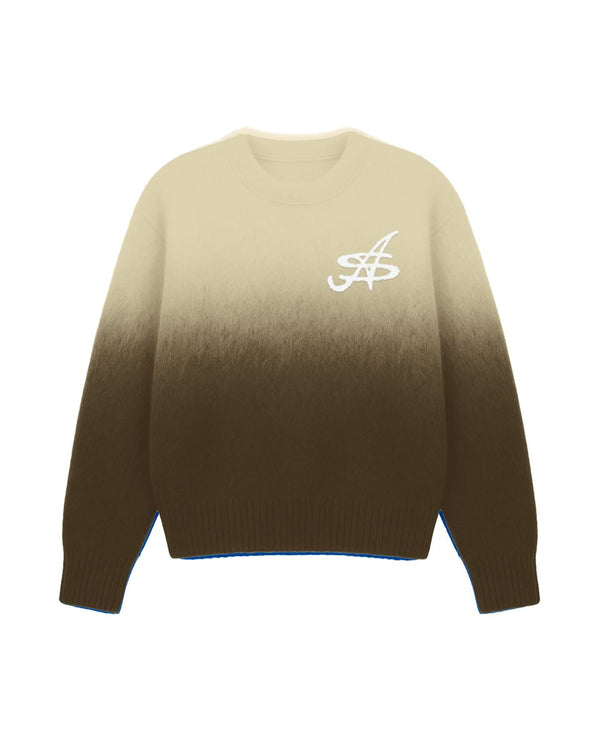 ALMOST SOMEDAY MOHAIR GRADIENTSWEATER