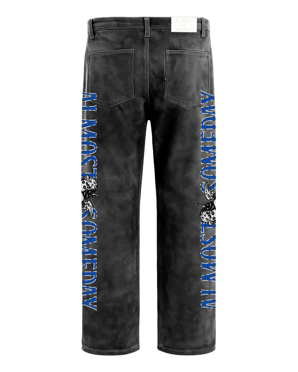 ALMOST SOMEDAY  UPSCALE VELOUR PANTS