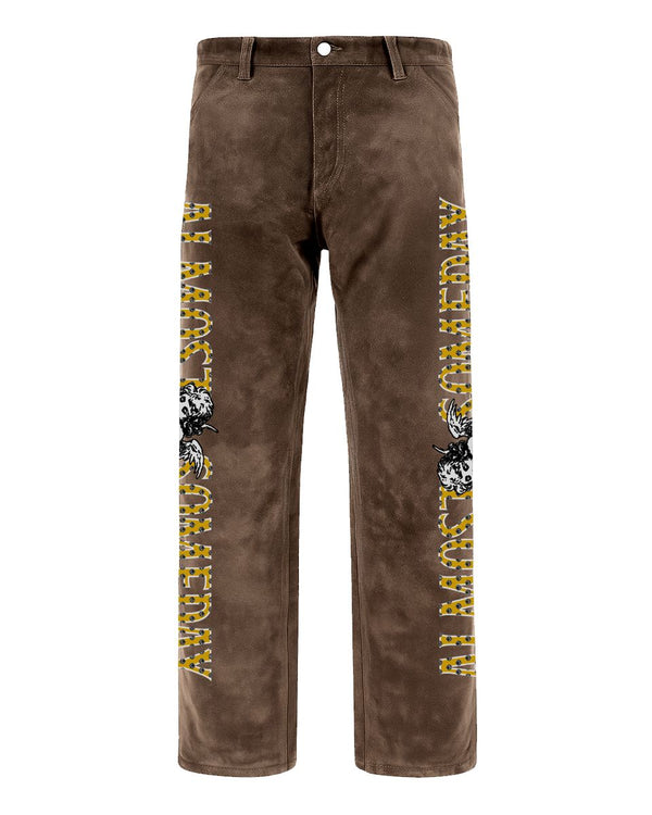 ALMOST SOMEDAY UPSCALE VELOUR PANTS