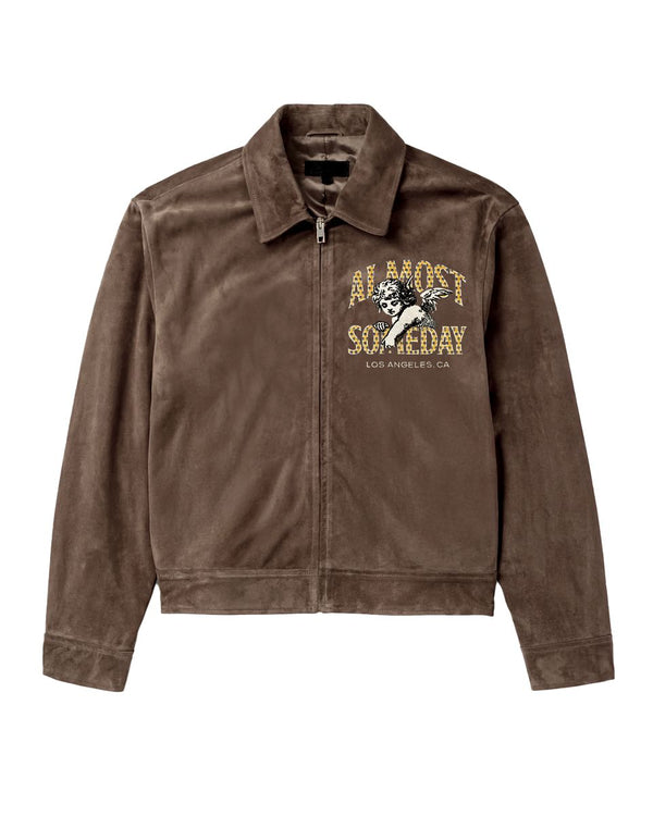 ALMOST SOMEDAY UPSCALE VELOUR JACKET